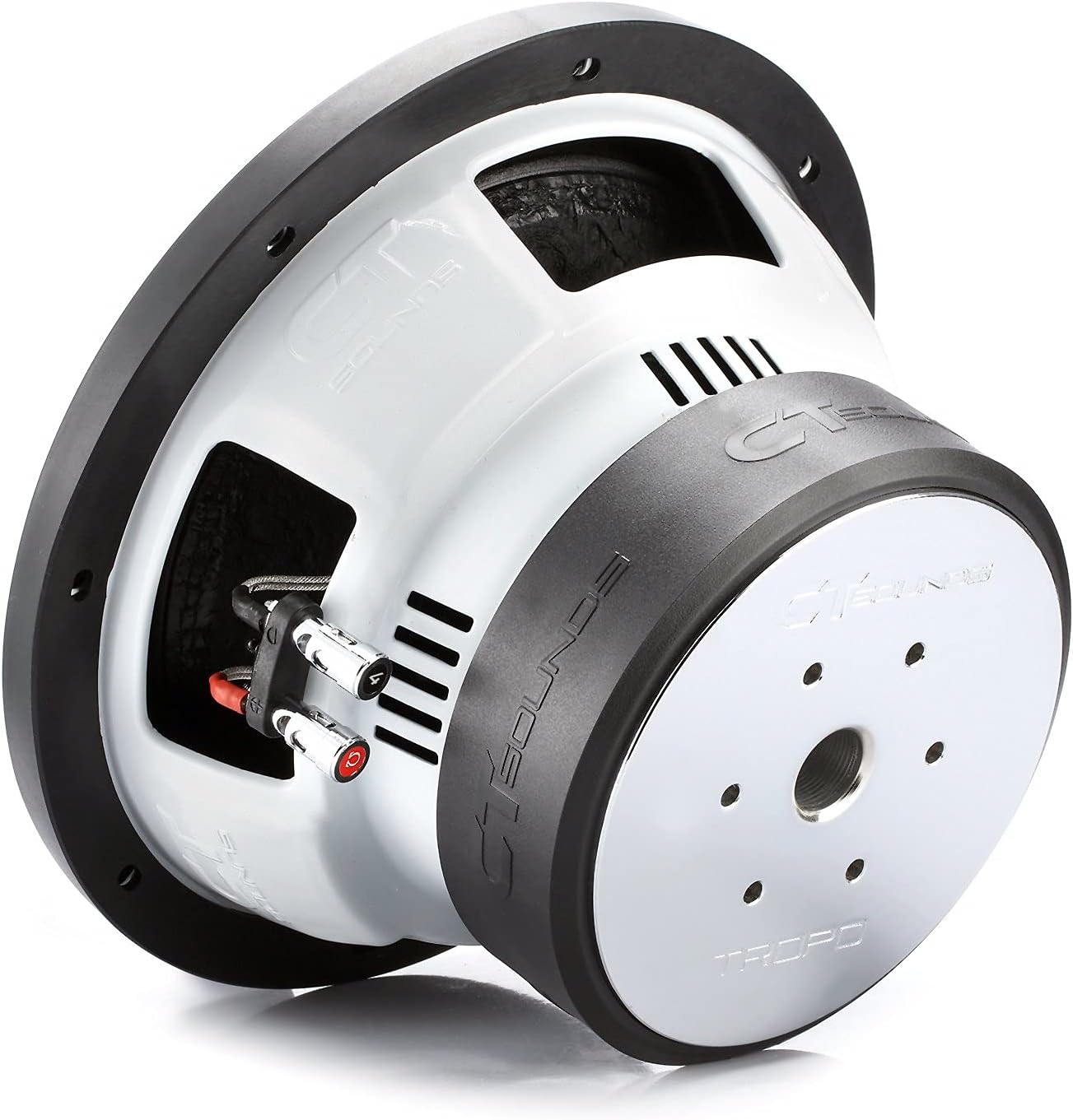 CT Sounds TROPO-10-D4 1300 Watts Max 10 Inch Car Subwoofer Dual 4 Ohm