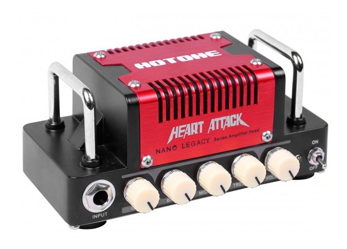 Hotone 139631 Nano Legacy Heart Attack Mini 5W Class AB Guitar Amplifier Head