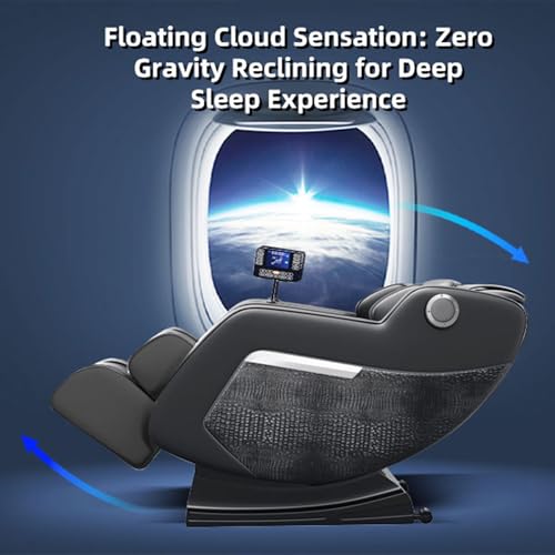 Massage Chair Full Body with Heat, Zero Gravity Shiatsu Massage Chair Recliner with & 5 Auto Modes, Foot Massage, Waist Back Heating