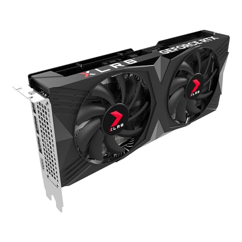 PNY GeForce RTX&trade; 4060 Ti 8GB Verto&trade; OC Dual Fan Graphics Card DLSS 3 (128-bit, PCIe 4.0, GDDR6, HDMI/DisplayPort, Supports 4k, 2 Slot)