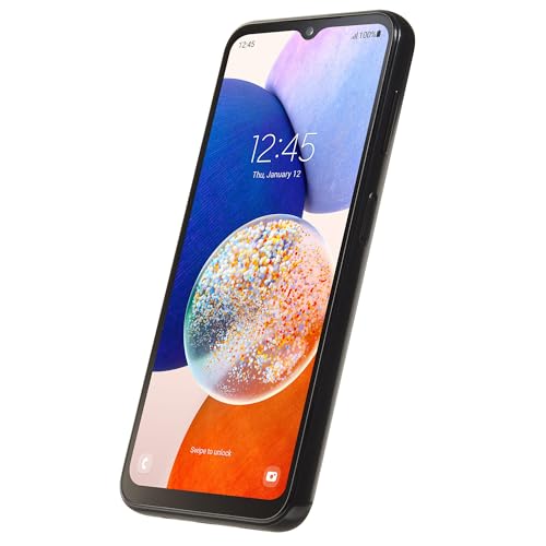 Tracfone | Samsung Galaxy A14 5G | Locked | 64GB | 5000mAh Battery | 50 MP triple-camera system | 6.6-in. FHD+ LCD Display | Black