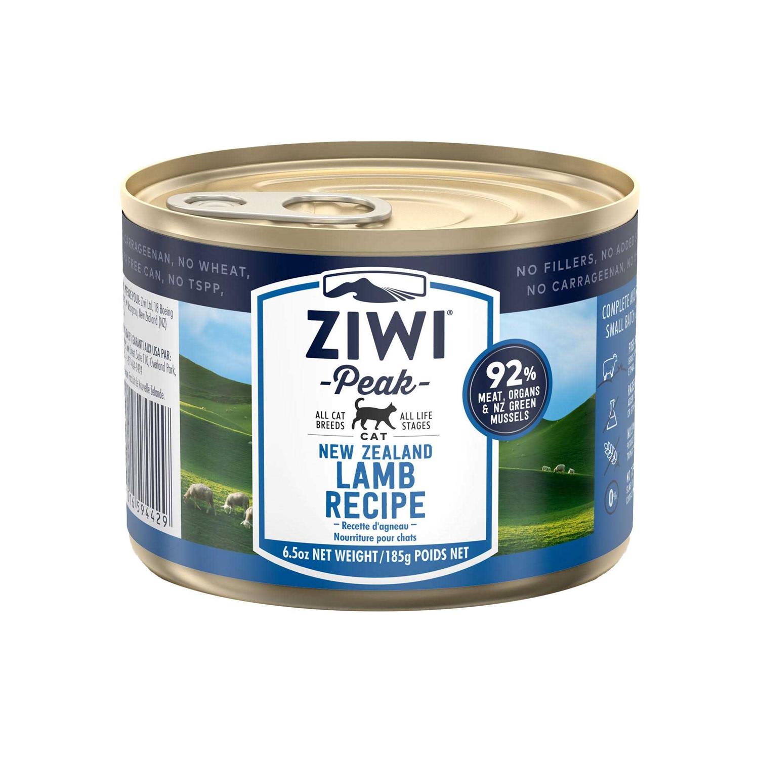 Ziwi Peak Canned Cat Food Lamb - Pet Supplies online store