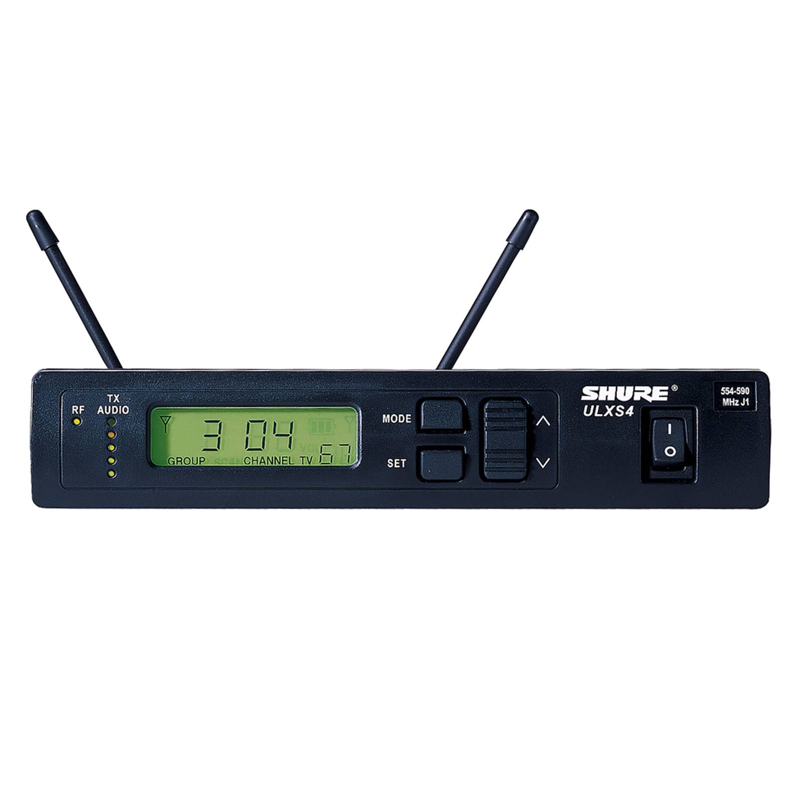Shure ULX Standard Wireless System ULXS4 Receiver