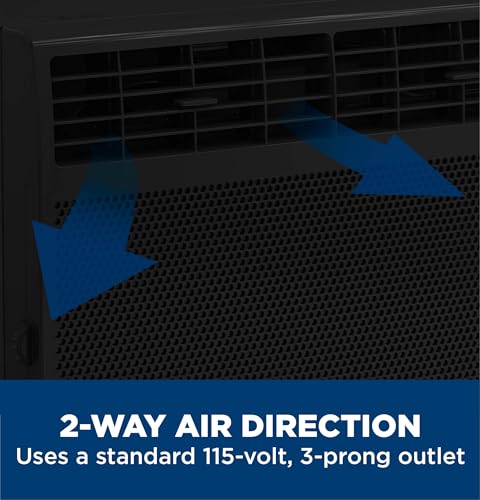 GE Window Air Conditioner Unit, 6,000 BTU for Small Rooms up to 250 sq ft. with Adjustable Fan and Cooling Settings