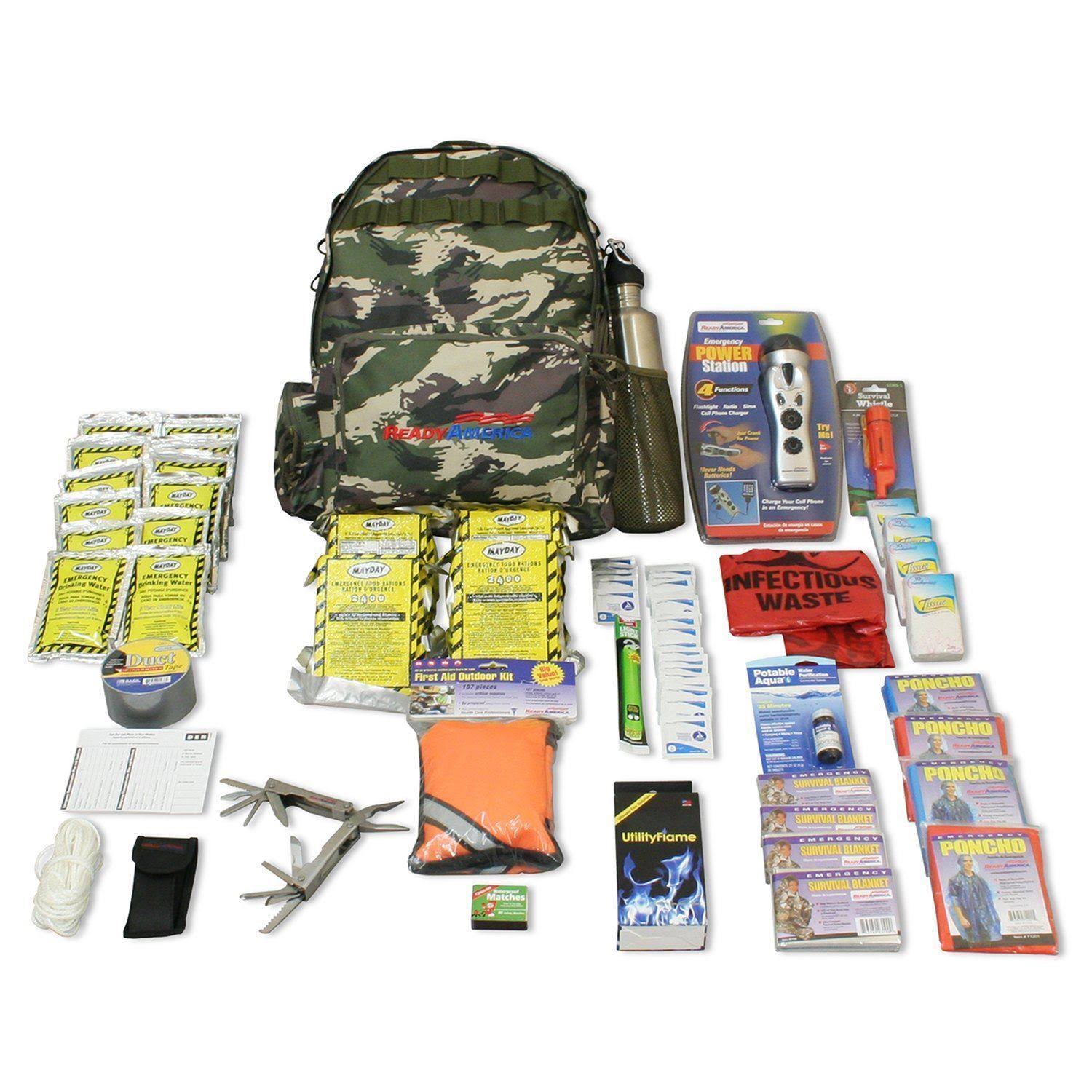 Ready America Outdoor Survival Kit 4-Person