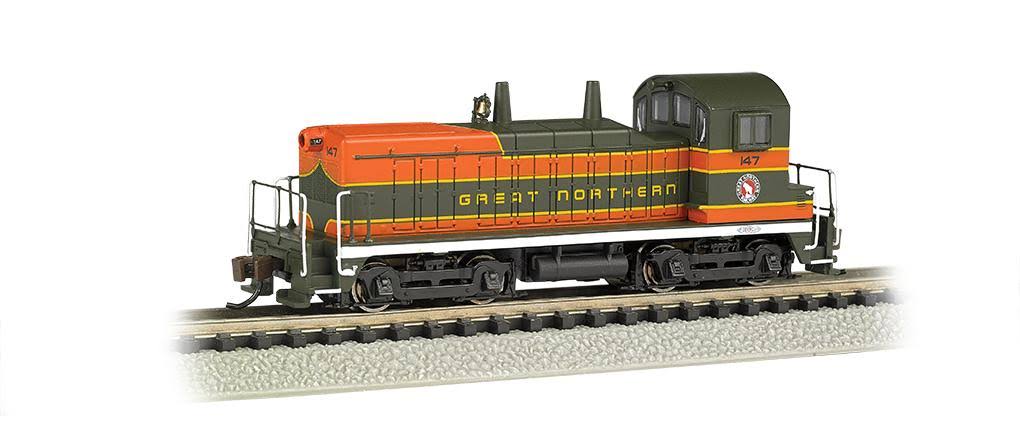 Bachmann EMD NW-2 Switcher w/DCC Great Northern #147 -- N Scale
