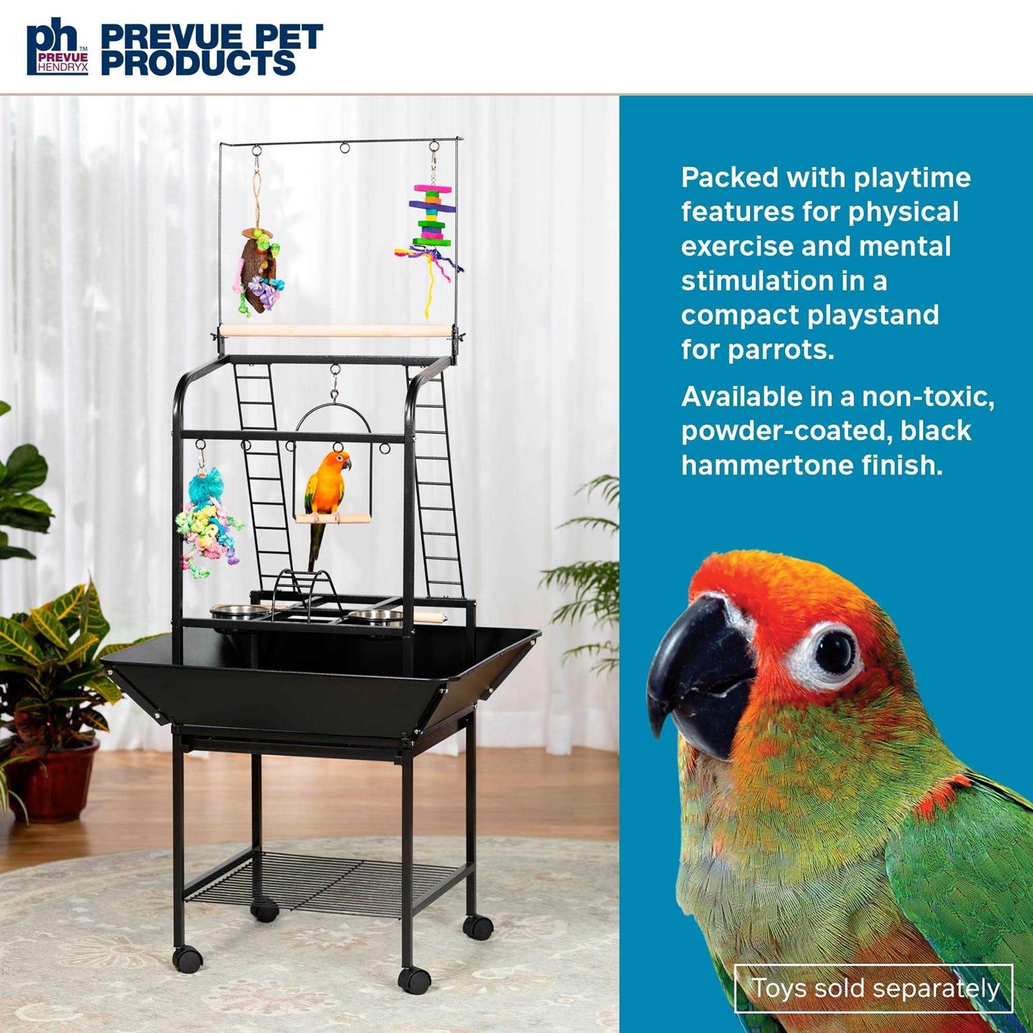 Prevue Pet Small Parrot Playstand - Pet Supplies online store