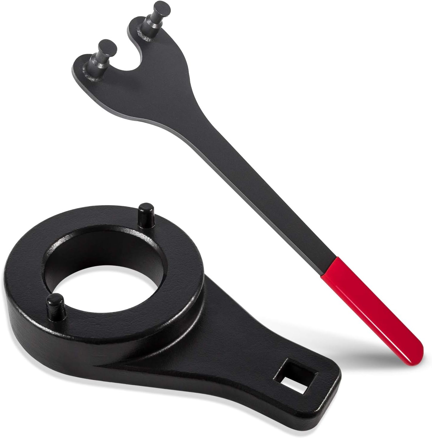 Harmonic Damper Pulley Holding Tool & Crankshaft Pulley Holder for Toyota Tacoma Nissan Camry etc.