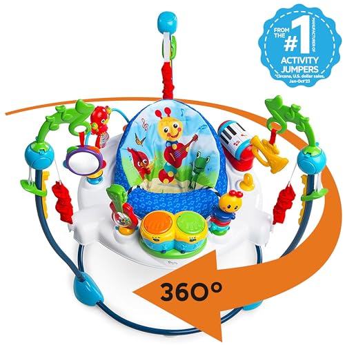 Baby Einstein Neptune's Ocean Discovery Activity Jumper, Ages 6 months +, Max weight 25 lbs., Unisex