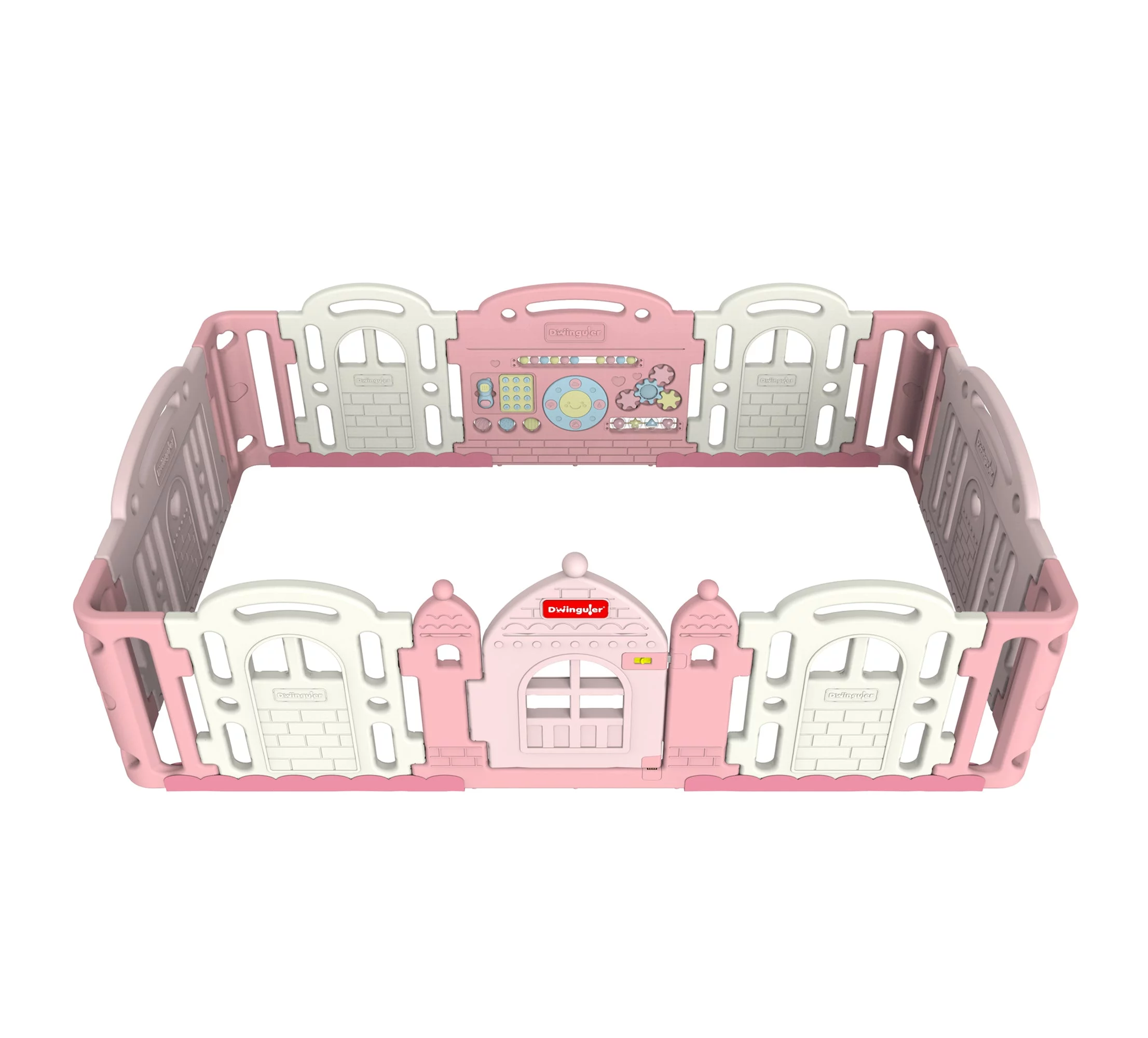 Dwinguler Castle Playpen Safety Gate