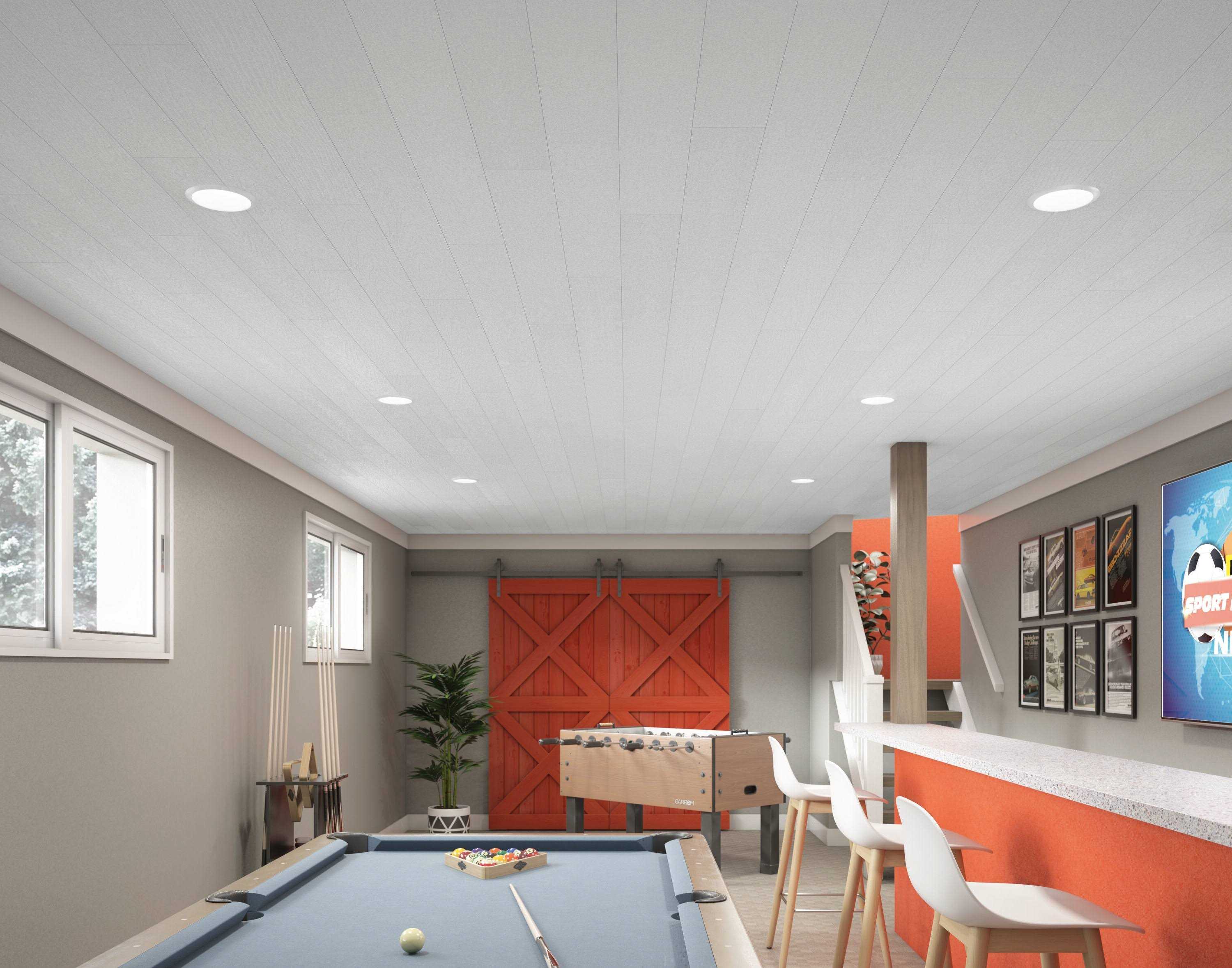 Armstrong CEILINGS Easy Elegance 6 in. x 4 ft. PVC Plank T&G White