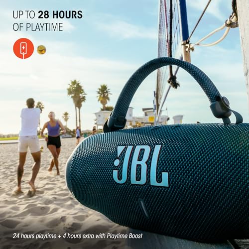 JBL Charge 6 - Portable Waterproof & Drop-Proof Bluetooth Speaker, Bold Pro Sound with AI Sound Boost, 28Hrs of Playtime