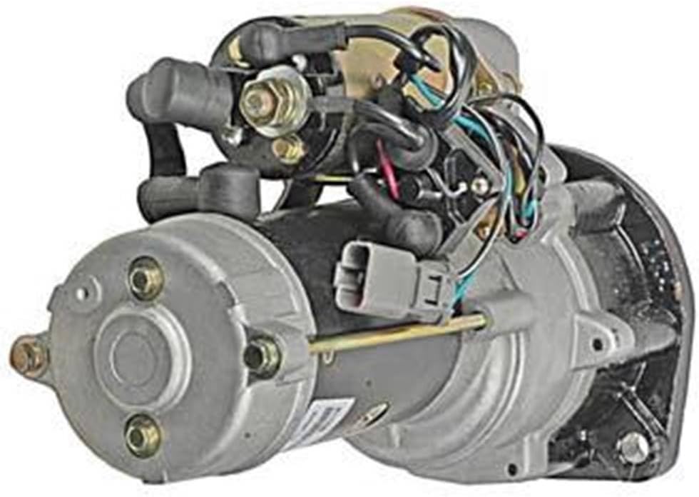 Rareelectrical New STARTER COMPATIBLE WITH for Komatsu Excavator Pc100 Pc120 Pc150 Pc200 Pc220 Pw100 Pw150 P