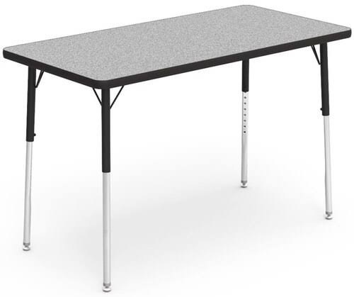 4000 Series 24x22 x 48x22 Rectangle Activity Table Virco