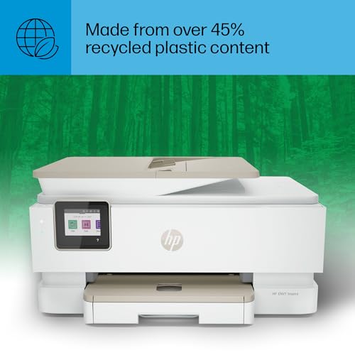 HP ENVY Inspire 7955e Wireless Color Inkjet Printer, Print, scan, copy, Easy setup, Mobile printing, Best-for home