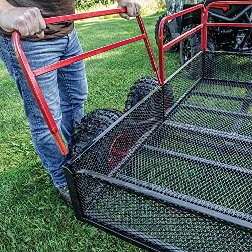 YUTRAX® HC1750 Trailer, Heavy-Duty Trailer, 1750 lb. Load Capacity, Heavy-Duty Steel Construction, Haul 28 Cub Feet, Minimal Assembly