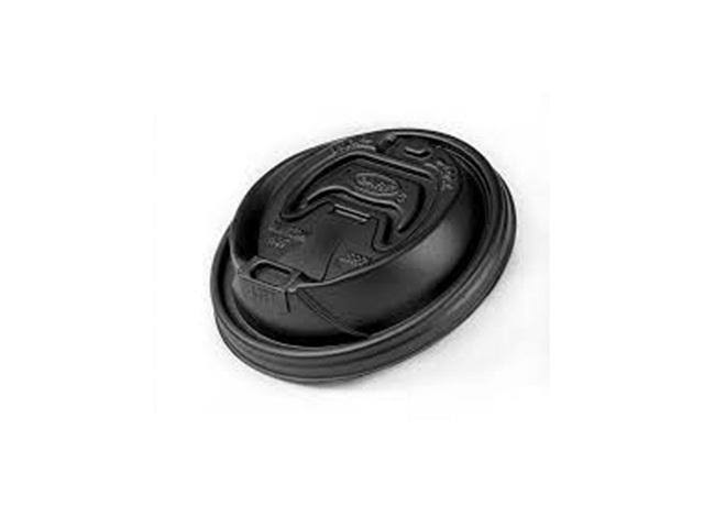 Reclosable Black Lid for 12 14 16 20 24 oz 1000 ct