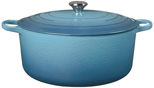 Le Creuset Enameled Cast Iron Signature Round Dutch Oven, 13.25 qt., Cerise