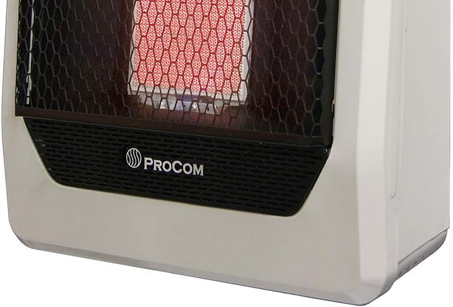 ProCom ML1PHG Ventless Propane Gas Infrared Space Heater with Manual Control for Living Room, Bedroom, Home Office, 10000 BTU