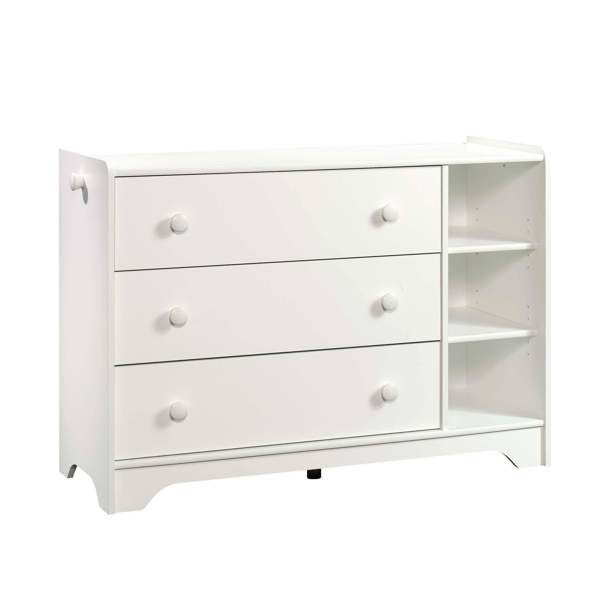 Sauder Pinwheel Chest in Soft White