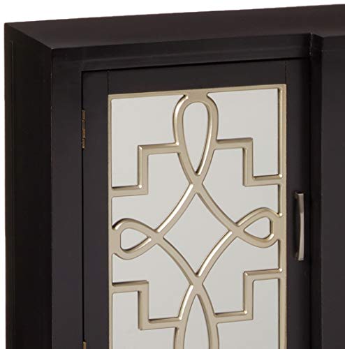 Acme Kacia Console Table in Antique Black
