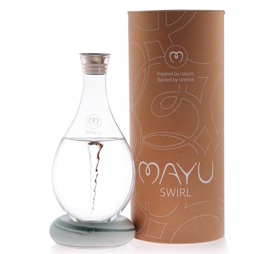MAYU Swirl Structured Water Pitcher - Innovative Vortex Technology