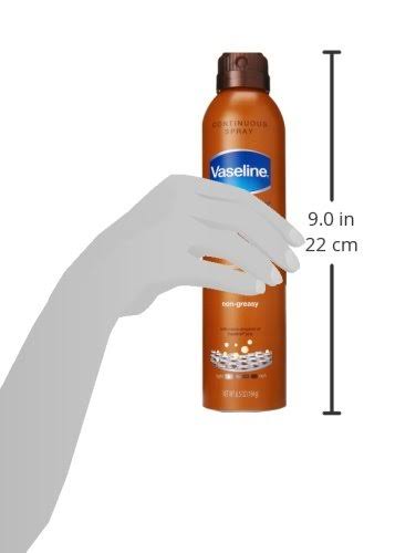 Vaseline Intensive Care Spray Lotion, Cocoa Radiant 6.5 oz(pack of 6)