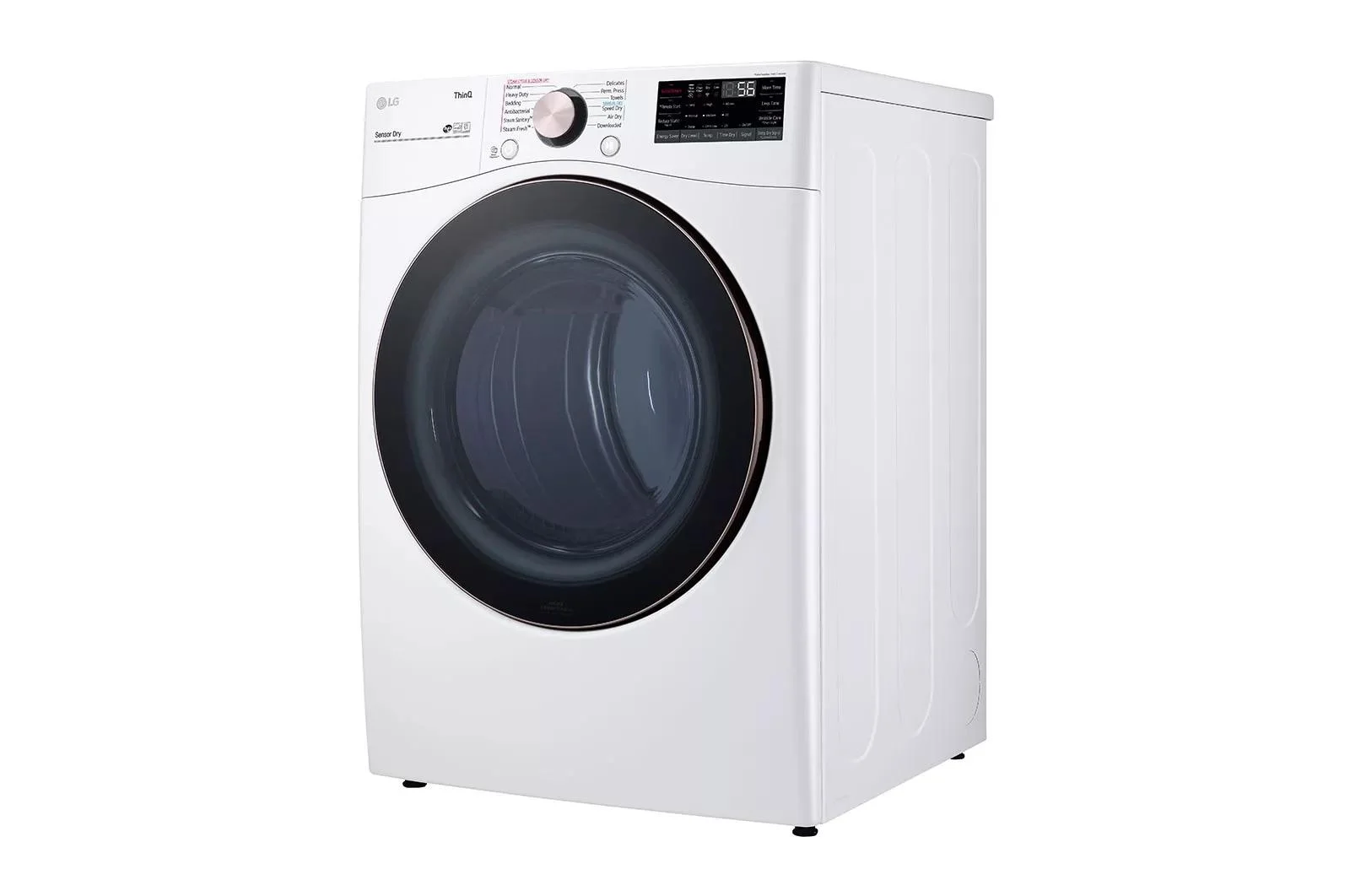 Lg Dlex4000 27" Wide 7.4 Cu. Ft. Energy Star Rated Dryer - White