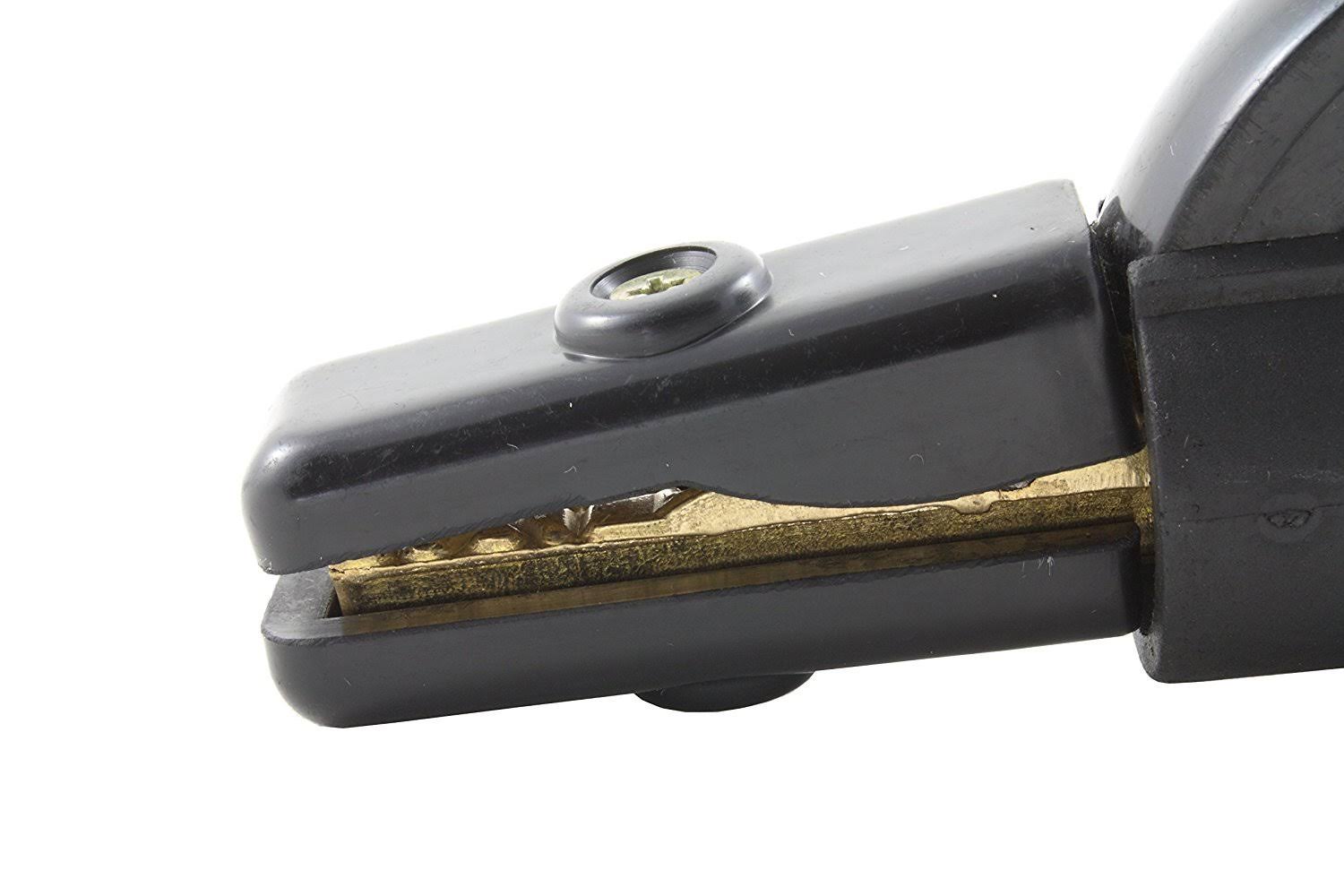 S&Uuml;A 200 Amp Welding Leads Assembly Set - Dinse 35-70 Connector - #2 AWG Cable (75 Feet Each Lead)