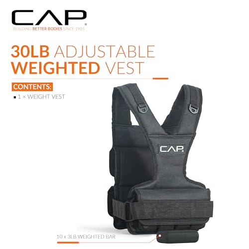 CAP Barbell Adjustable Weighted Vest | Various Sizes