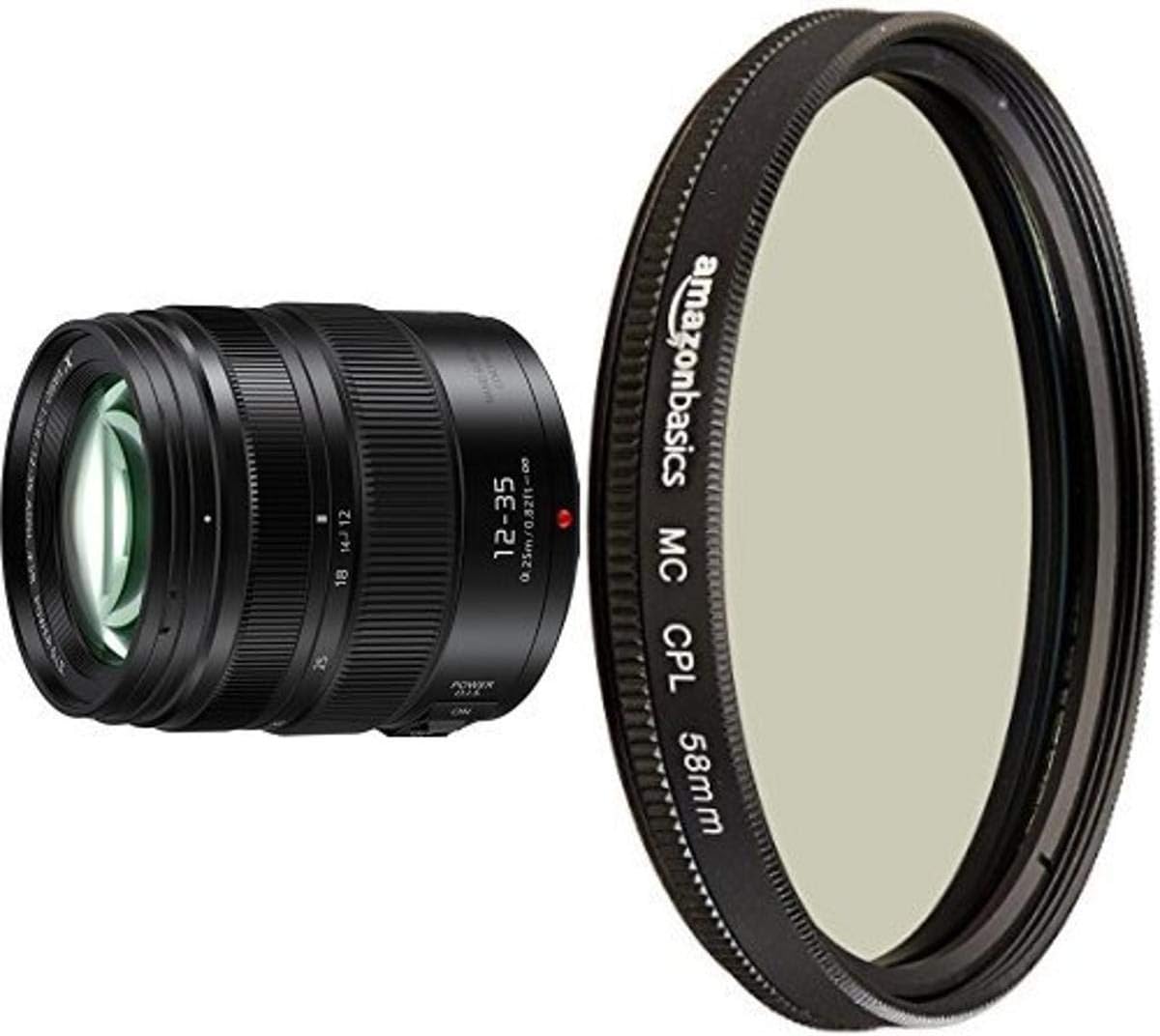 Panasonic LUMIX Professional 12-35mm Camera Lens G X VARIO II, F2.8 ASPH, Dual I.S. 2.0 with Power O.I.S., Mirrorless Micro Four Thirds