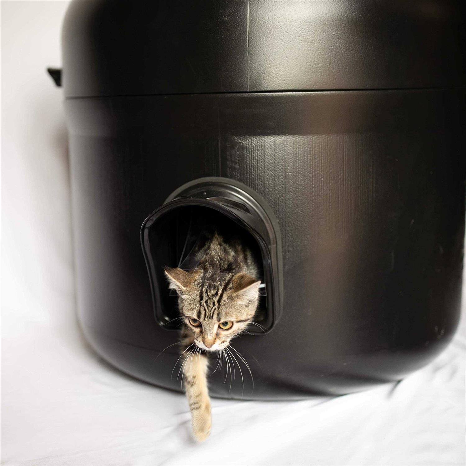 Keg A Tube &amp; Kitty Tube LLC The Kitty Tube-Durable Outdoor Ultra Insulated Cat House with Pillow - Pet Supplies online store