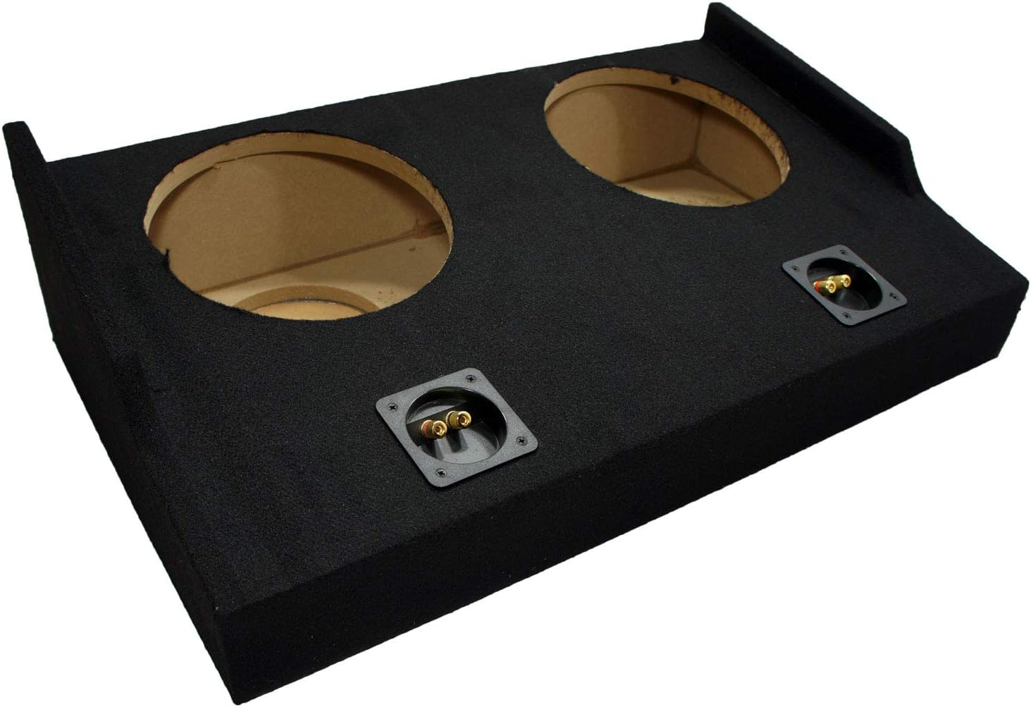 Compatible with 2015 - UP Ford F-150 Super Cab EXT Truck Dual 10" Sub Box Subwoofer Enclosure