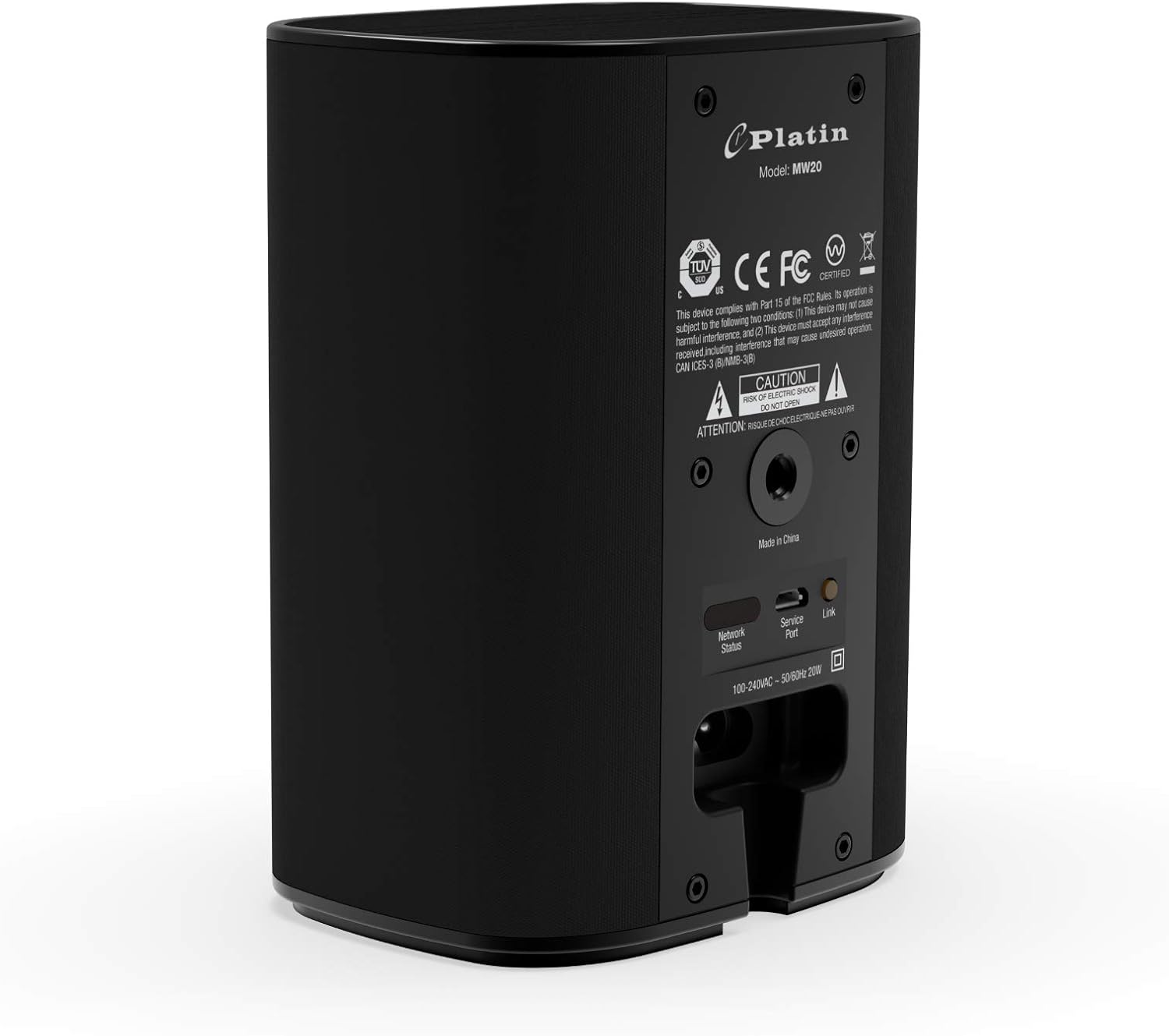 Platin Milan 5.1 with WiSA SoundSend | Home Theater System | Space-Saving Wireless Surround Sound for Smart TVs | Feature 5.1 Channels of