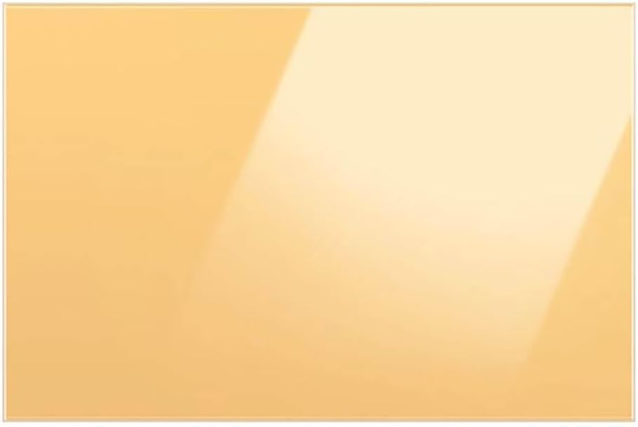 SAMSUNG Bespoke 3-Door French Door Refrigerator Panel - Bottom Panel - Sunrise Yellow Glass
