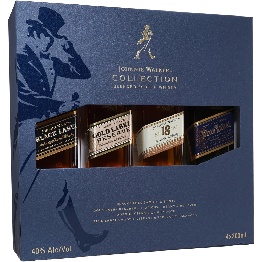 Johnnie Walker Collection 200ml Gift Pack - Nestor Liquor