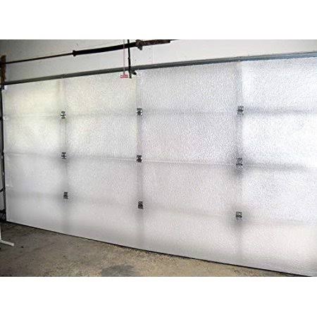 Nasa Tech White Reflective Foam Core 2 Car Garage Door Insulation Kit 18ft (Wide) x 8ft (high) R Value 8.0 Made in USA New and I