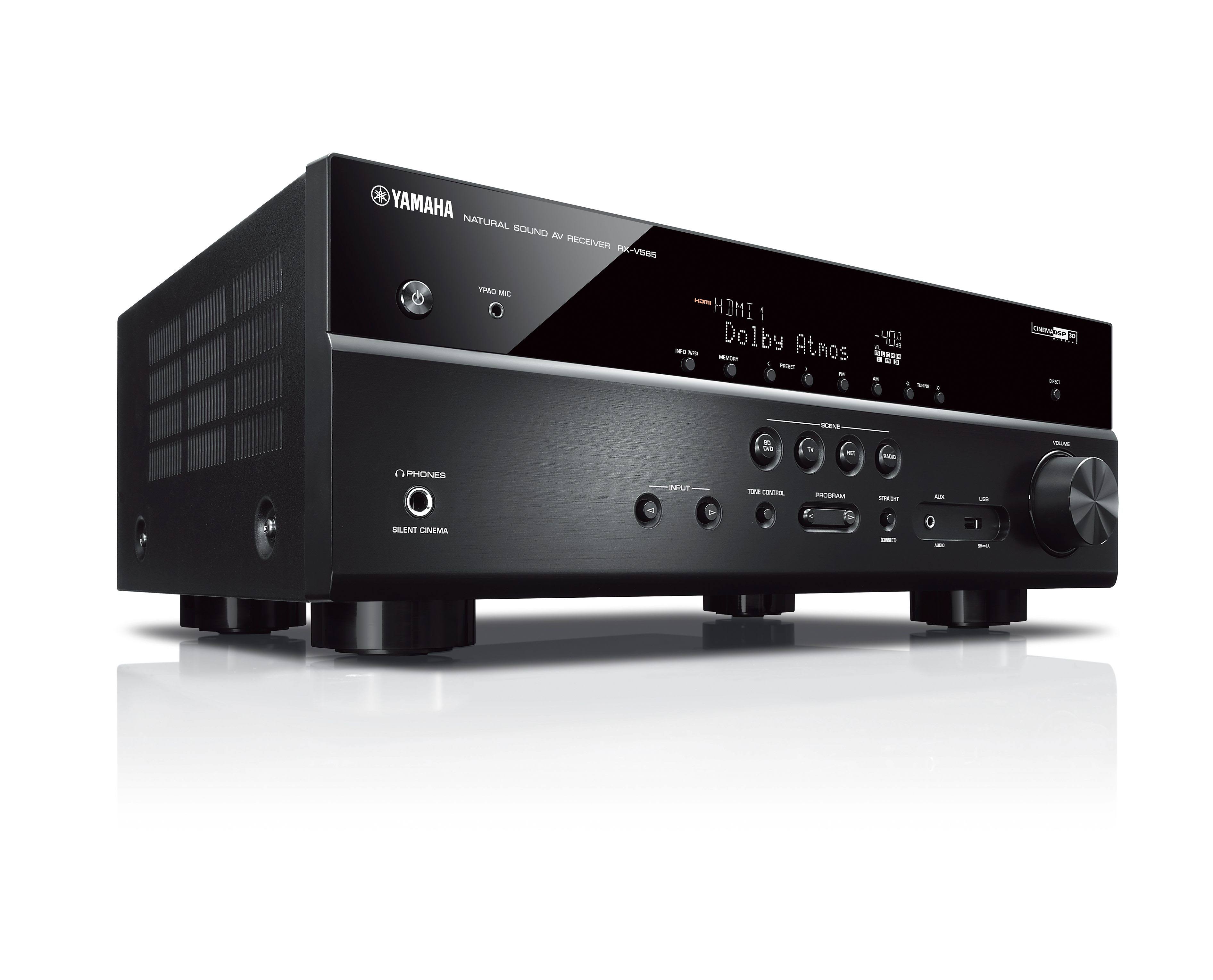 Yamaha RX-V585 7.2-Channel MusicCast A/V Receiver