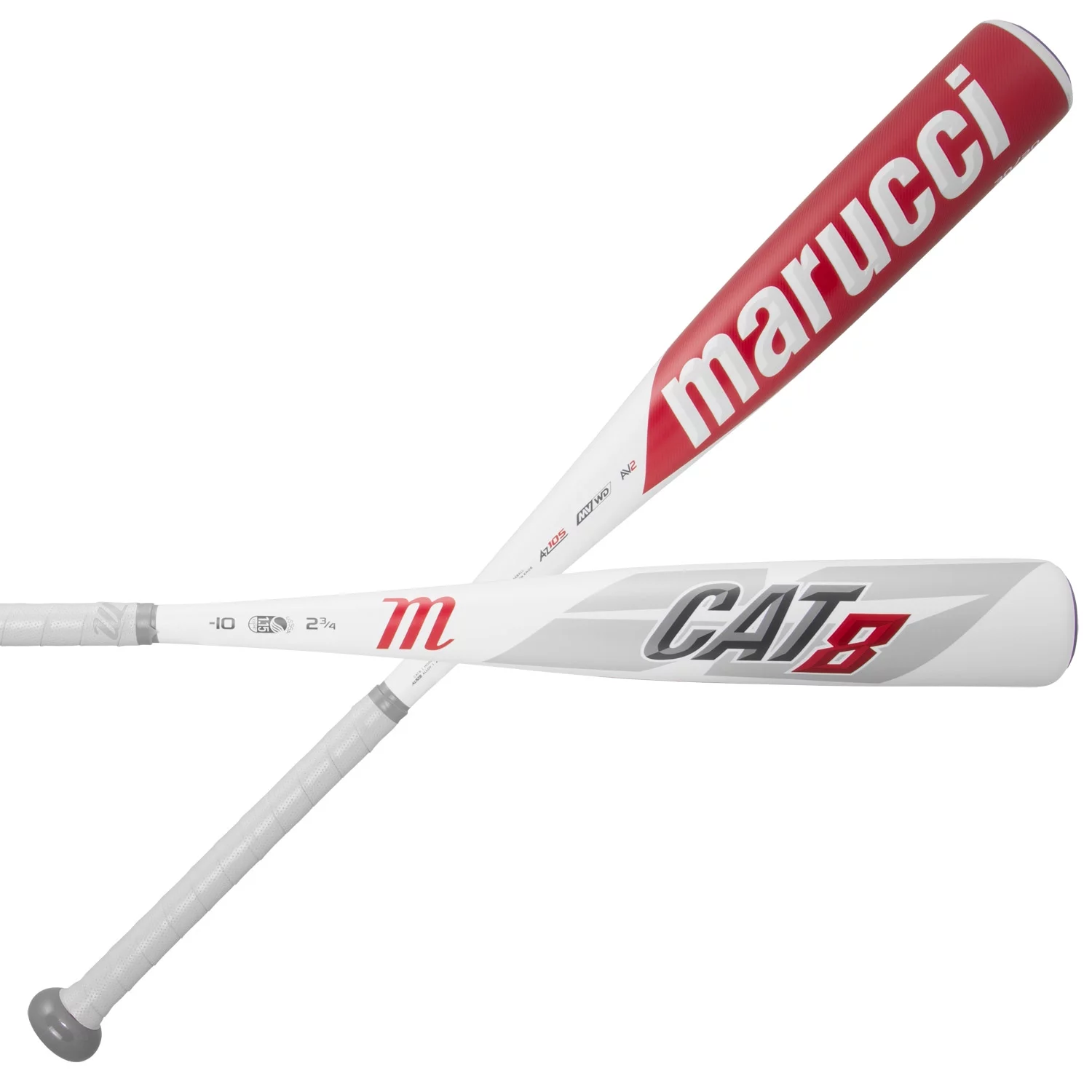 Marucci CAT 8 USSSA Jr Big Barrel Baseball Bat, 28 (-10)