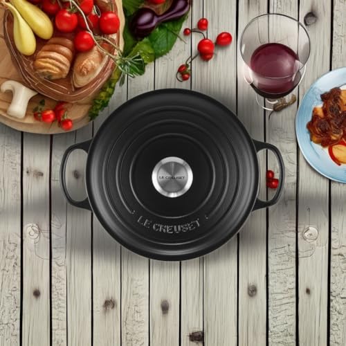Le Creuset Enameled Cast Iron Signature Sauteuse Oven, 3.5 qt., Cerise
