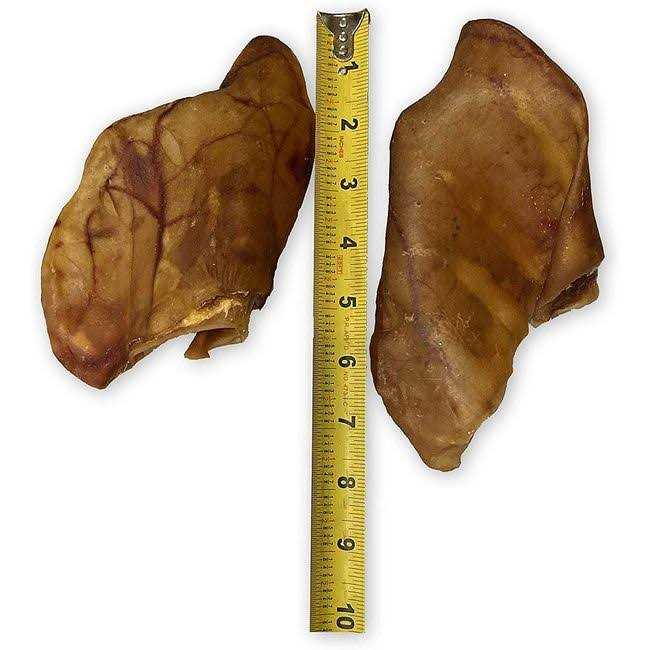 HDP Large Roasted Pig Ears - Pet Supplies online store