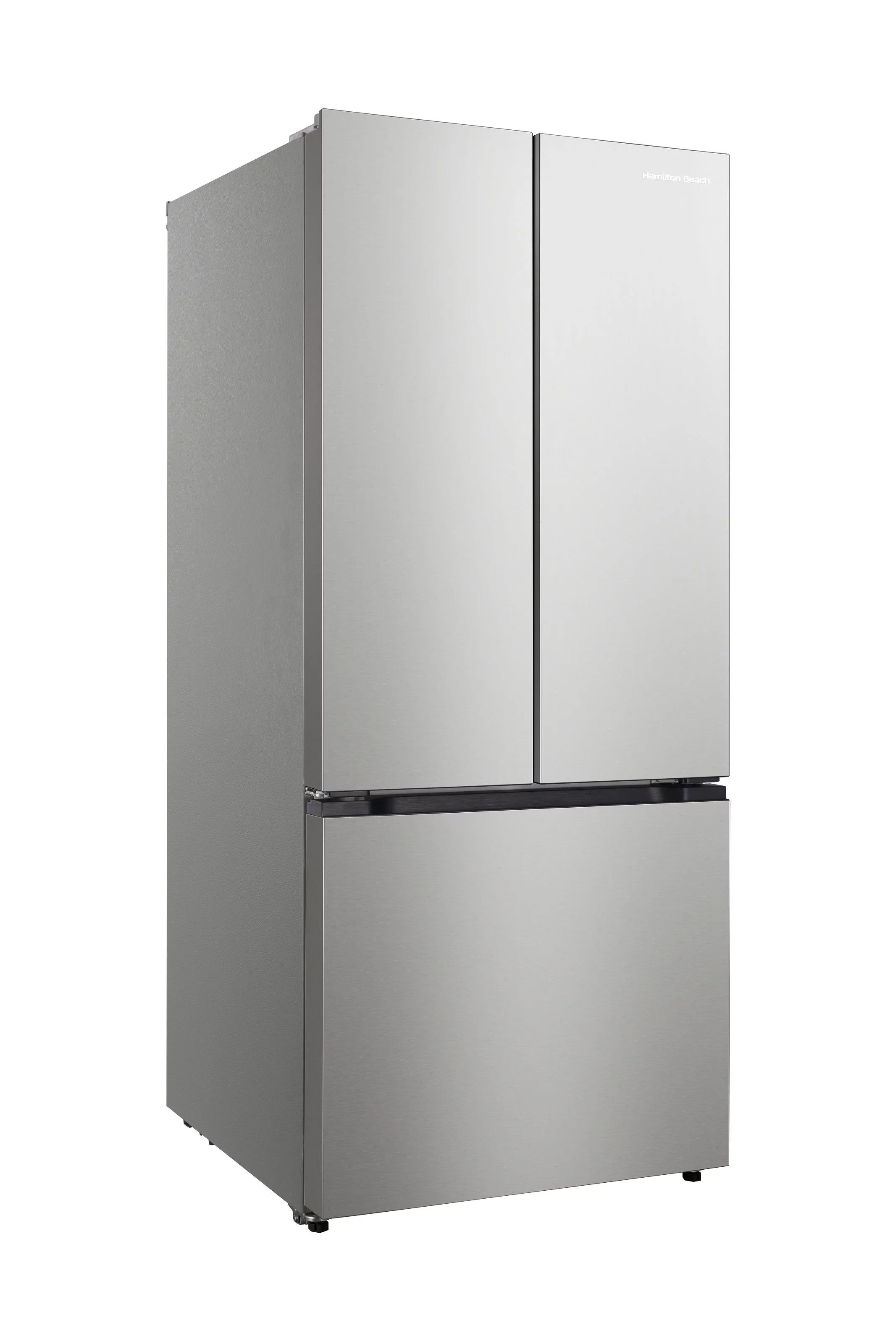 Hamilton Beach, 17.7 Cu. Ft. French Door Refrigerator, Freestanding Installation, Platinum Silver, HZ0771