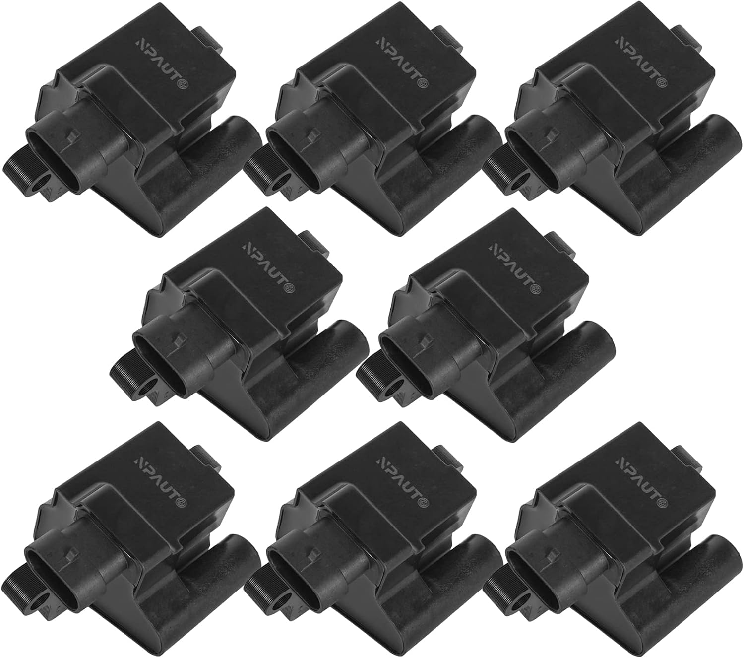 Ignition Coil Pack Compatible with 4.8 5.3 6.0 V8 2001 2002 2003 2004 2005 2006 Chevy Silverado 1500 2500 HD Suburban Avalanche Express GMC Sierra