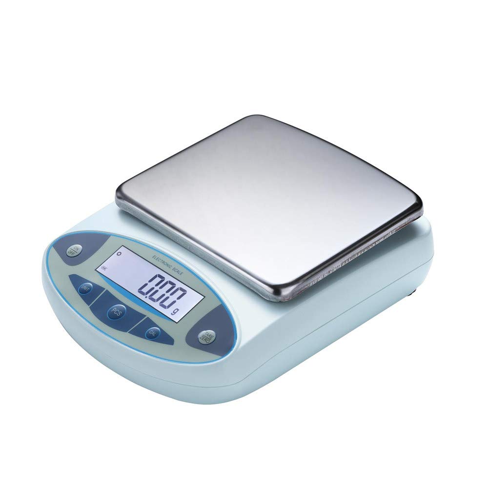 RESHY High Precision Lab Scale Digital Analytical Electronic Balance Laboratory Lab Precision Scale Scientific Scale 0.01g Accuracy 110V (1000g,0.01g)