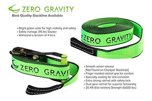 Slackline Kit with Industry Leading Carry Bag
