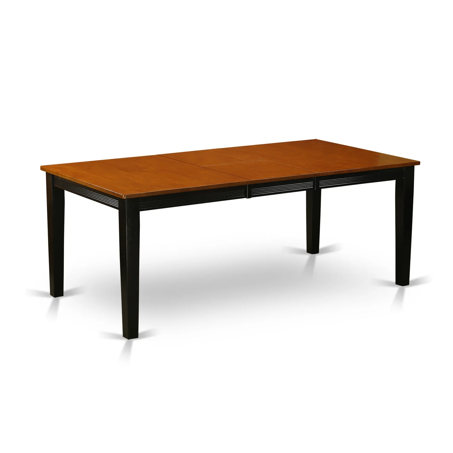 HomeStock Renaissance Revival Rectangular Dining Table 40"X78" In Buttermilk & Cherry Finish