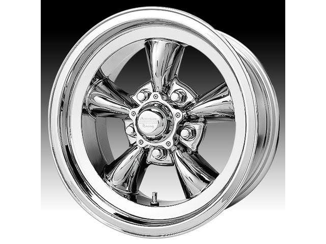 American Racing Torq THRUST D 15x6 5x120.65 Chrome (4 mm)