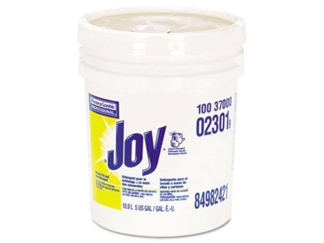 Joy Liquid Dishwashing Detergent, Lemon - 5 gal bucket