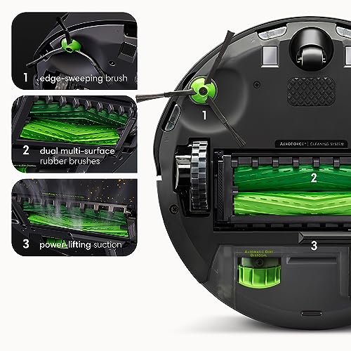 iRobot Roomba j9+ (J955020) Self-Emptying Robot Vacuum Unit – Powerful Suction, Wi-Fi Connected