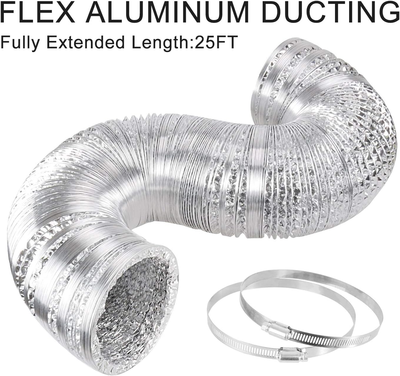 4'' Inline Fan Carbon Air Filter Ducting Combo Pre-Filter Included for Hydroponics Indoor Grow Tent Ventilation System (4''